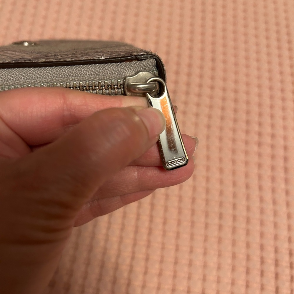 Coach Python-Print Zip Wallet - image 4